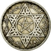 Coin, Morocco, Mohammed V, 100 Francs, 1953, Paris, EF(40-45), Silver, KM:52
