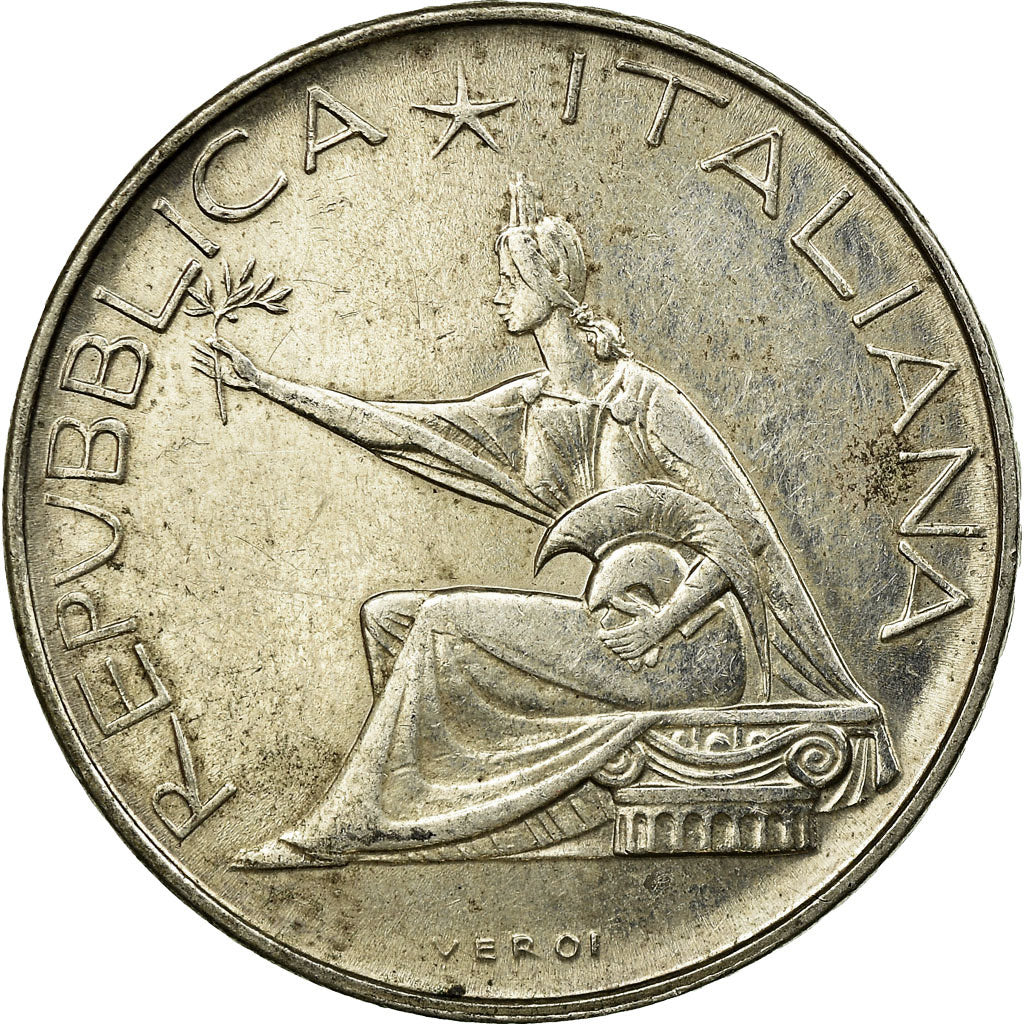 Coin, Italy, 500 Lire, 1961, Rome, EF(40-45), Silver, KM:99