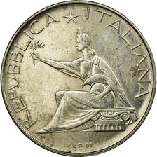 Coin, Italy, 500 Lire, 1961, Rome, EF(40-45), Silver, KM:99