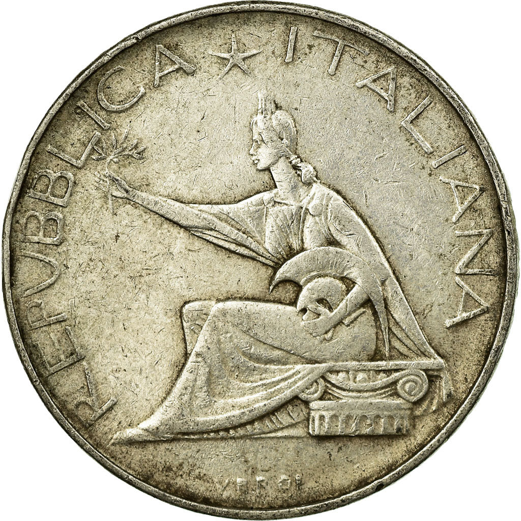Coin, Italy, 500 Lire, 1961, Rome, EF(40-45), Silver, KM:99
