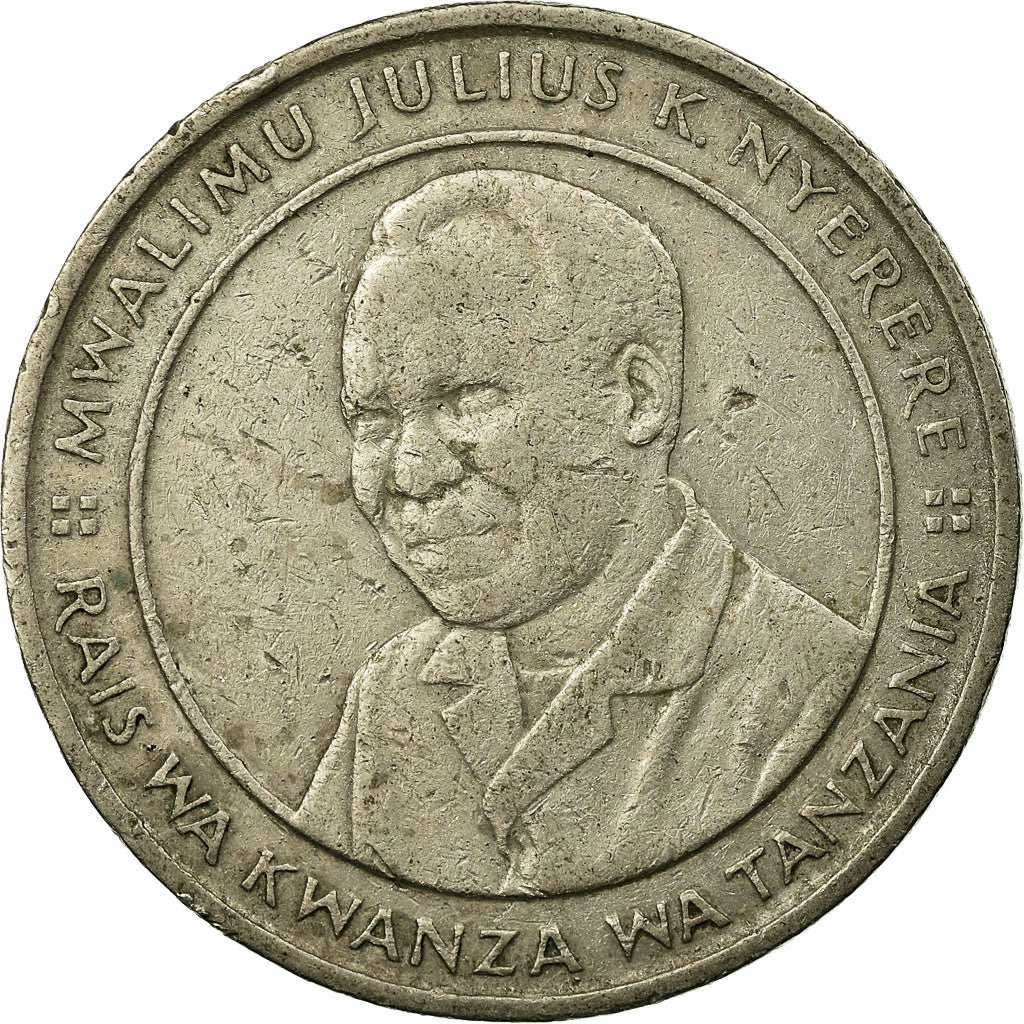 Moeda, Tanzânia, 10 Shilingi, 1989, VF(30-35), Cobre-níquel, KM:20