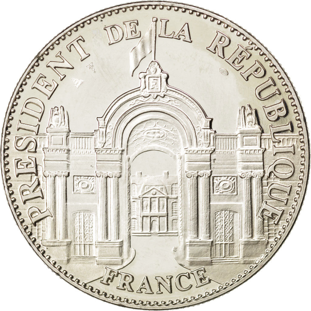 FRANCE, History, French Fifth Republic, Medal, MS(63), Nickel, 41, 31.20