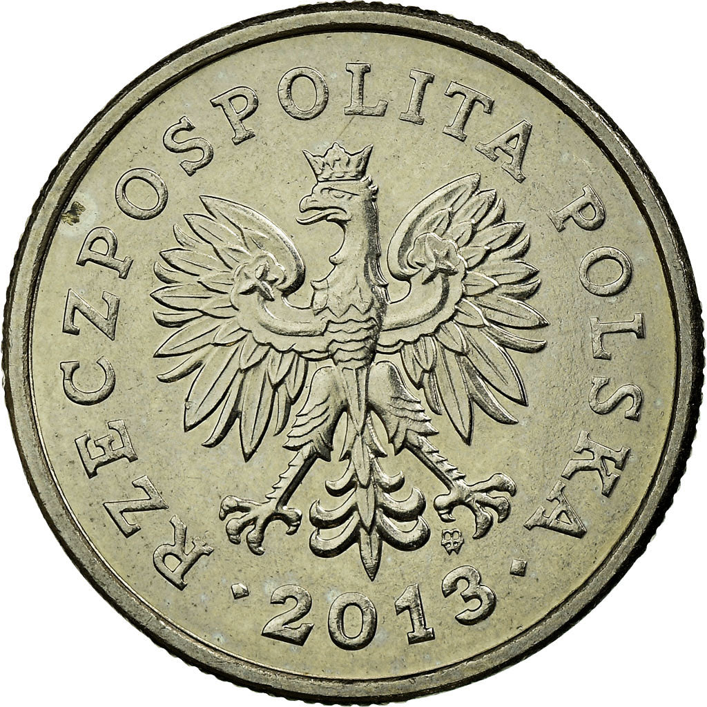 Moneda, Polonia, Zloty, 2013, Warsaw, MBC, Cobre - níquel, KM:282
