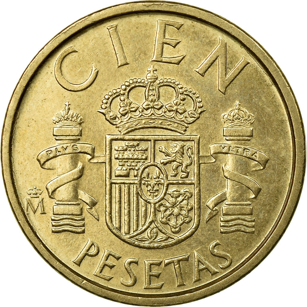 Monnaie, Espagne, Juan Carlos I, 100 Pesetas, 1988, Madrid, SUP