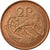 Coin, IRELAND REPUBLIC, 2 Pence, 1988, EF(40-45), Copper Plated Steel, KM:21a