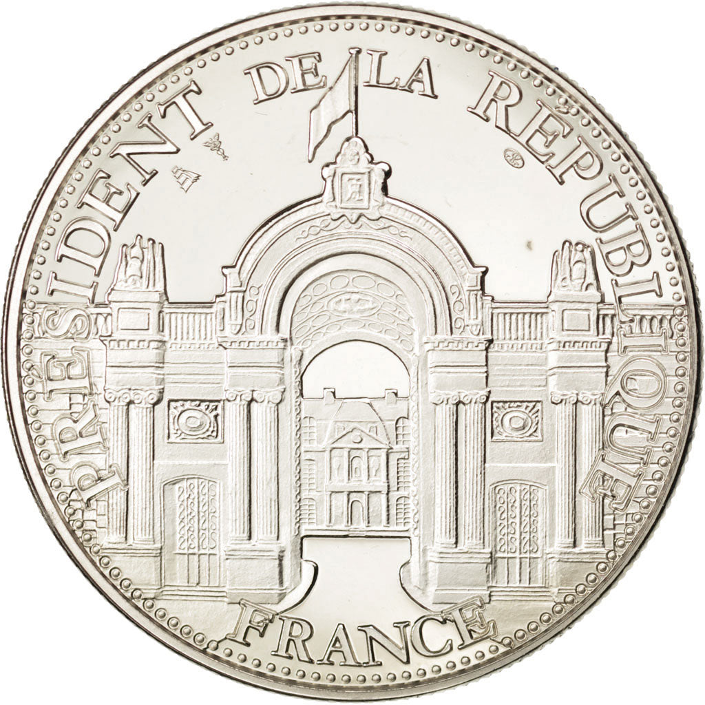 FRANCE, History, French Third Republic, Medal, MS(65-70), Nickel, 41, 31.00