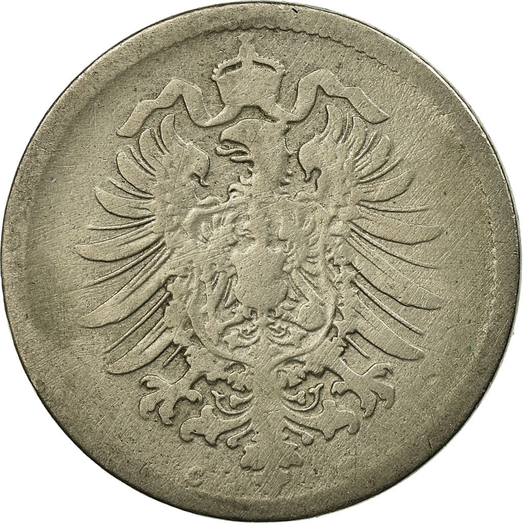 Munten, DUITSLAND - KEIZERRIJK, Wilhelm I, 10 Pfennig, 1874, Frankfurt, ZG+
