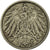 Moneda, ALEMANIA - IMPERIO, Wilhelm II, 10 Pfennig, 1914, Muldenhütten, MBC