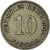 Moneta, GERMANIA - IMPERO, Wilhelm II, 10 Pfennig, 1914, Muldenhütten, BB