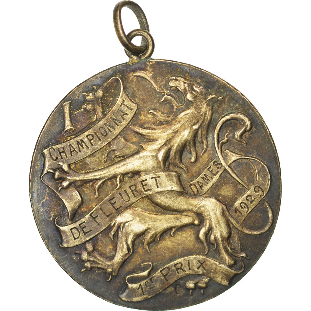 Belgium, Sports & leisure, Medal, AU(50-53), Silver, 30, 9.80