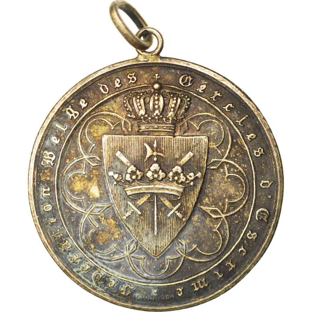 Belgium, Sports & leisure, Medal, AU(50-53), Silver, 30, 9.99