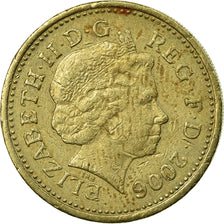 Coin, Great Britain, Elizabeth II, Pound, 2006, British Royal Mint, VF(30-35)