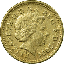 Coin, Great Britain, Elizabeth II, Pound, 2004, British Royal Mint, EF(40-45)