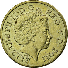 Coin, Great Britain, Elizabeth II, Pound, 2011, British Royal Mint, EF(40-45)
