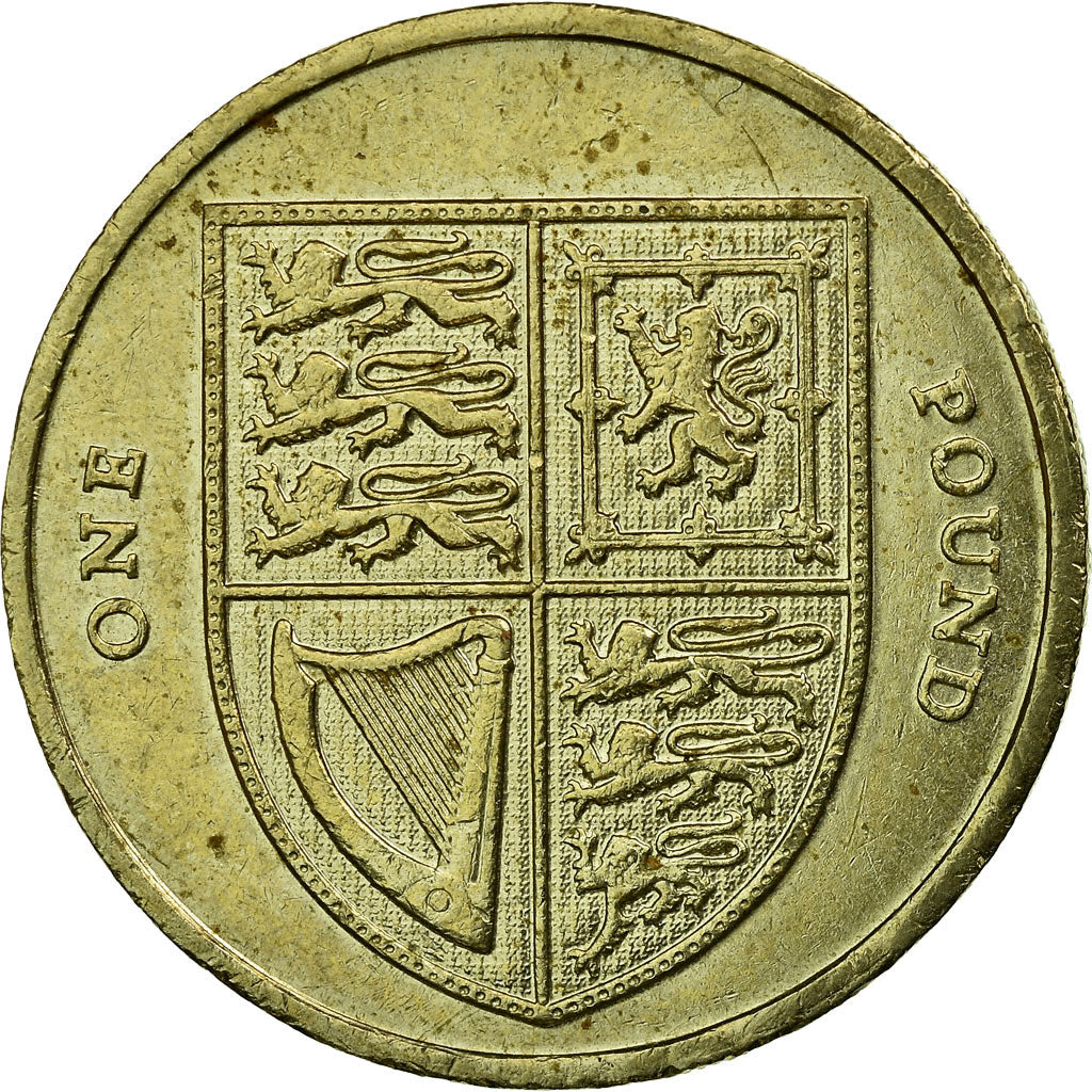 Coin, Great Britain, Elizabeth II, Pound, 2011, British Royal Mint, EF(40-45)