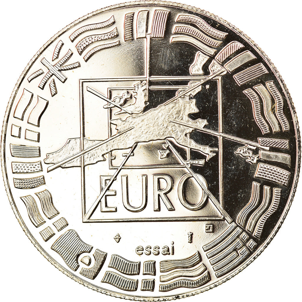 France, Médaille, 1er Janvier 1999, Euro Parité, EUROPA, Politics, Society