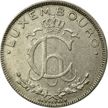 Coin, Luxembourg, Charlotte, 2 Francs, 1924, EF(40-45), Nickel, KM:36