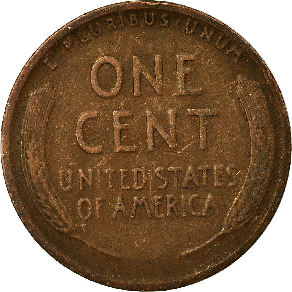 Coin, United States, Lincoln Cent, Cent, 1919, U.S. Mint, Philadelphia