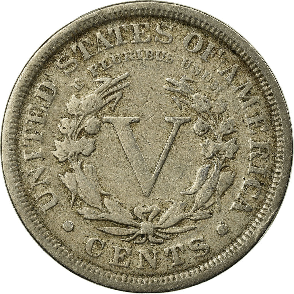 Münze, Vereinigte Staaten, Liberty Nickel, 5 Cents, 1912, U.S. Mint