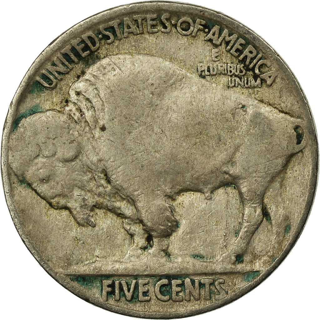 Coin, United States, Buffalo Nickel, 5 Cents, 1929, U.S. Mint, Philadelphia