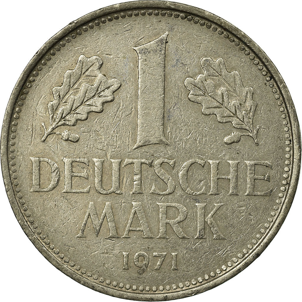 Monnaie, République fédérale allemande, Mark, 1971, Hambourg, TTB