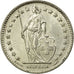 Coin, Switzerland, Franc, 1965, Bern, AU(55-58), Silver, KM:24