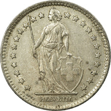 Coin, Switzerland, 2 Francs, 1964, Bern, EF(40-45), Silver, KM:21