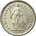 Coin, Switzerland, 2 Francs, 1967, Bern, EF(40-45), Silver, KM:21
