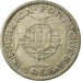 Coin, Mozambique, 20 Escudos, 1955, EF(40-45), Silver, KM:80