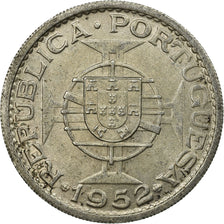 Coin, Mozambique, 20 Escudos, 1952, EF(40-45), Silver, KM:80