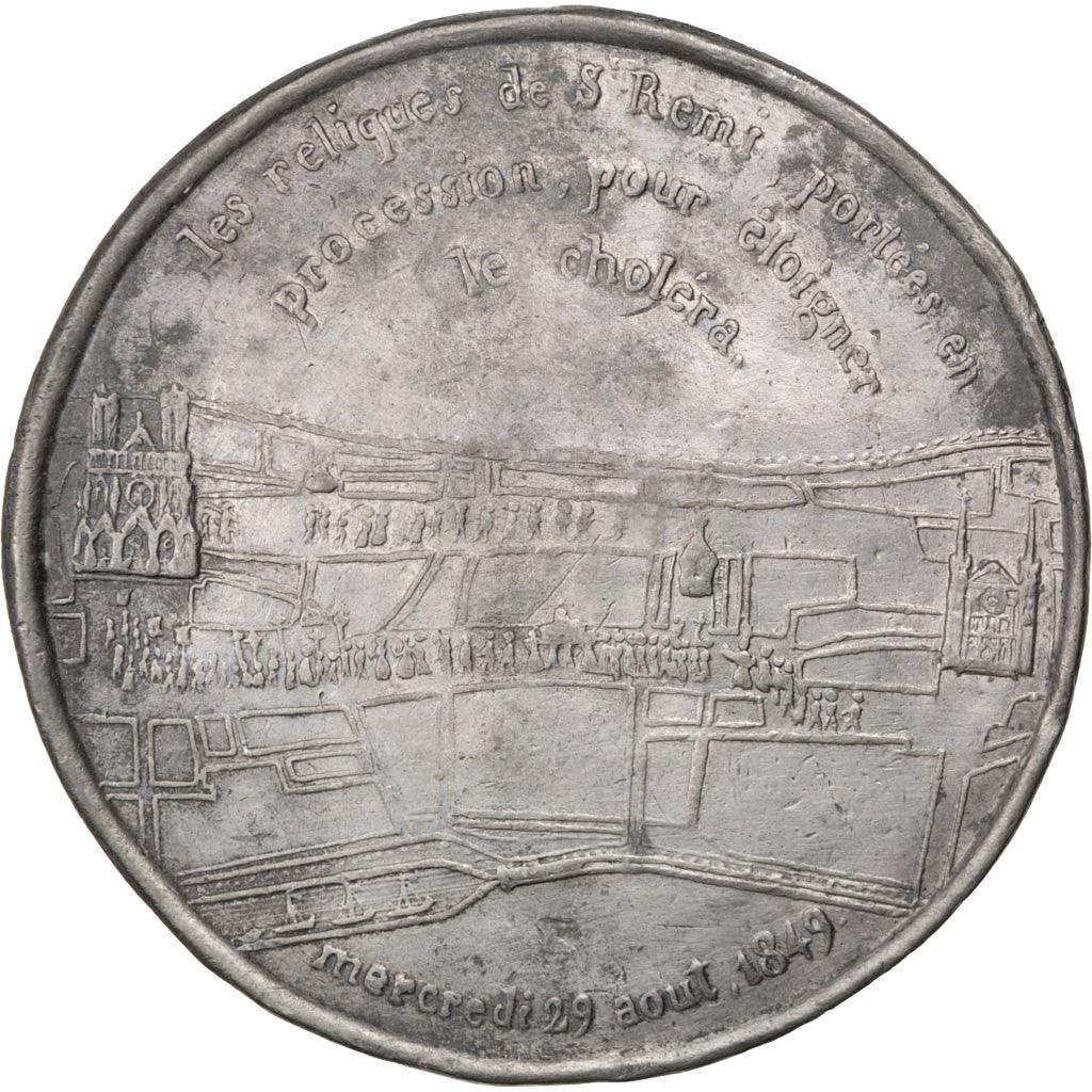 FRANCE, Religions & beliefs, French Second Republic, Medal, EF(40-45), Tin, 55,.