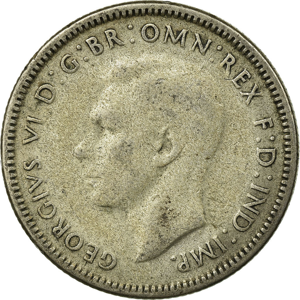 Coin, Australia, George VI, Shilling, 1946, VF(20-25), Silver, KM:39a