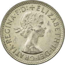 Coin, Australia, Elizabeth II, Shilling, 1960, Melbourne, EF(40-45), Silver