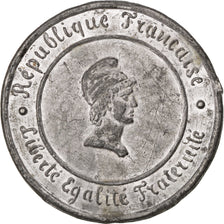 France, Medal, French Second Republic, Politics, Society, War, AU(55-58), Tin