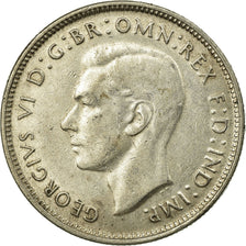 Coin, Australia, George VI, Florin, 1947, Melbourne, EF(40-45), Silver, KM:40a