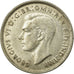 Coin, Australia, George VI, Florin, 1947, Melbourne, EF(40-45), Silver, KM:40a