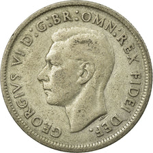 Coin, Australia, George VI, Florin, 1951, Melbourne, EF(40-45), Silver, KM:48