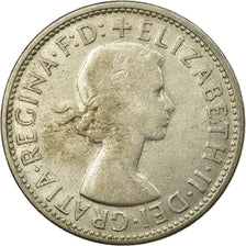Monnaie, Australie, Elizabeth II, Florin, 1957, Melbourne, TTB, Argent, KM:60
