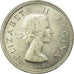 Coin, South Africa, Elizabeth II, 2-1/2 Shillings, 1960, EF(40-45), Silver