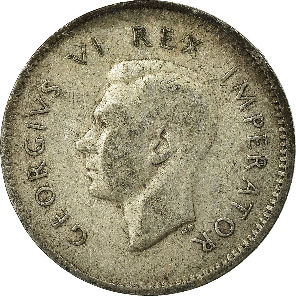 Monnaie, Afrique du Sud, George VI, 3 Pence, 1940, TTB, Argent, KM:26