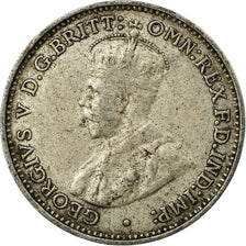 Coin, Australia, George V, Threepence, 1935, EF(40-45), Silver, KM:24