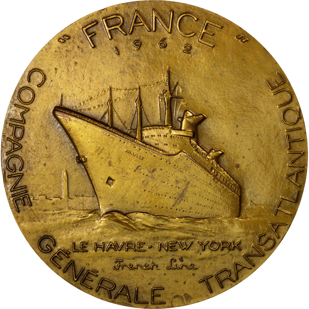 Frankreich, Medal, French Fifth Republic, Shipping, SS+, Bronze