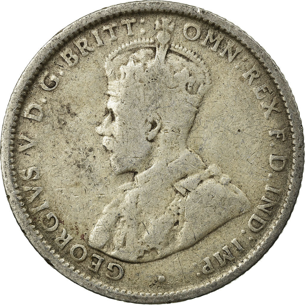 Coin, Australia, George V, Shilling, 1914, VF(30-35), Silver, KM:26
