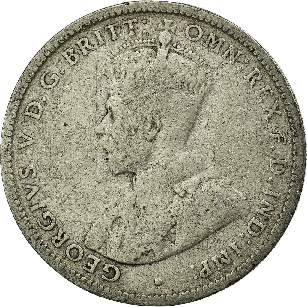 Coin, Australia, George V, Shilling, 1920, VF(20-25), Silver, KM:26