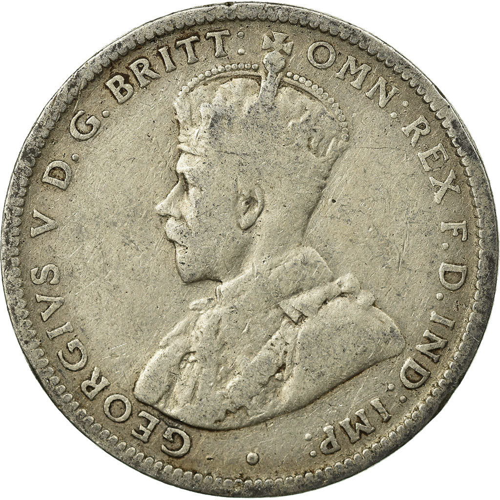 Coin, Australia, George V, Shilling, 1922, VF(30-35), Silver, KM:26