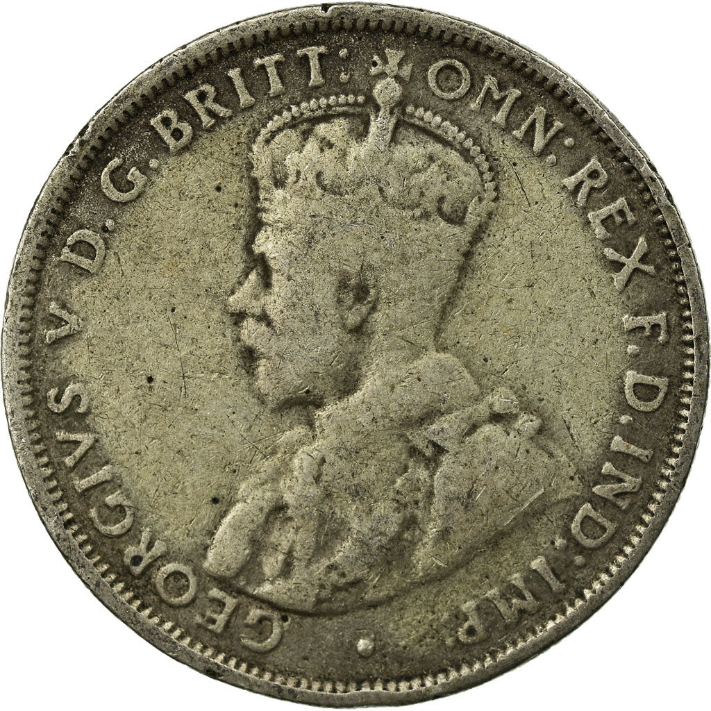 Coin, Australia, George V, Florin, 1914, VF(30-35), Silver, KM:27