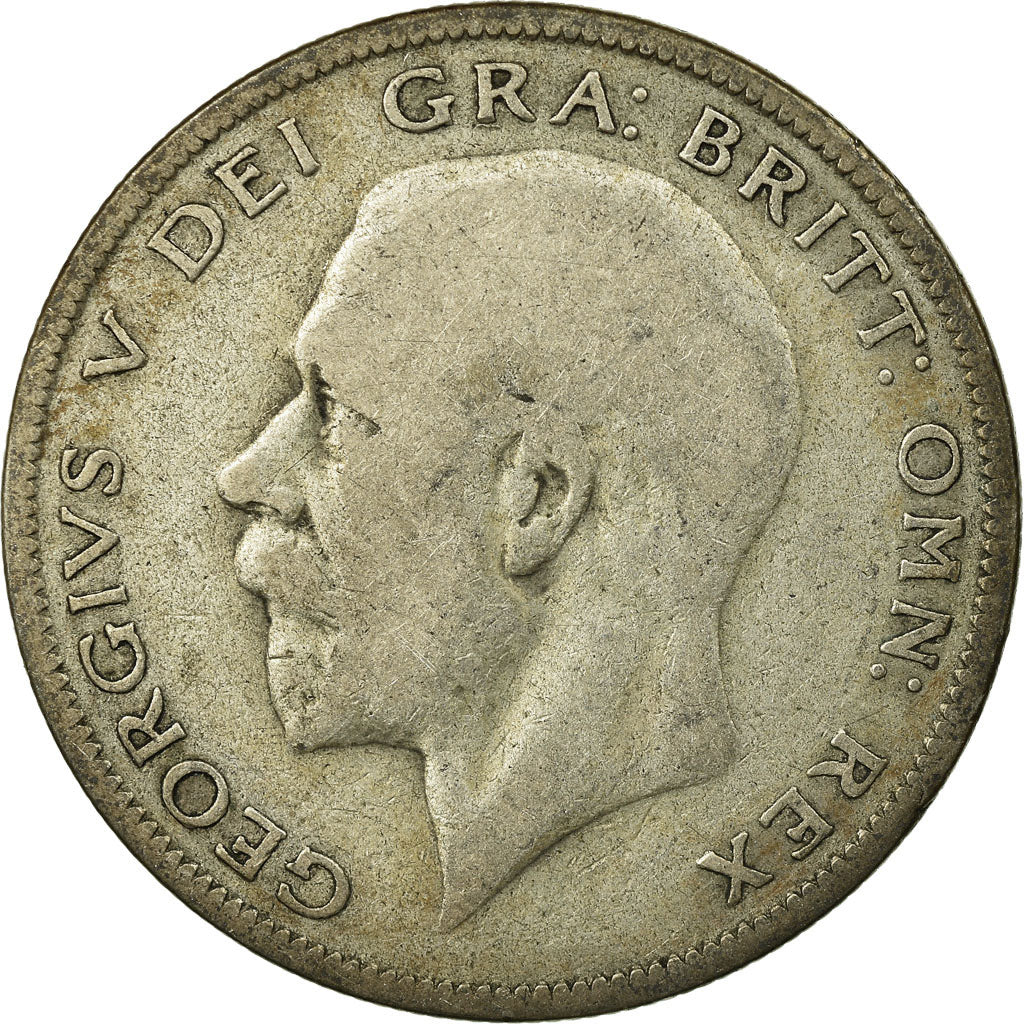 Coin, Great Britain, George V, 1/2 Crown, 1929, VF(30-35), Silver, KM:835