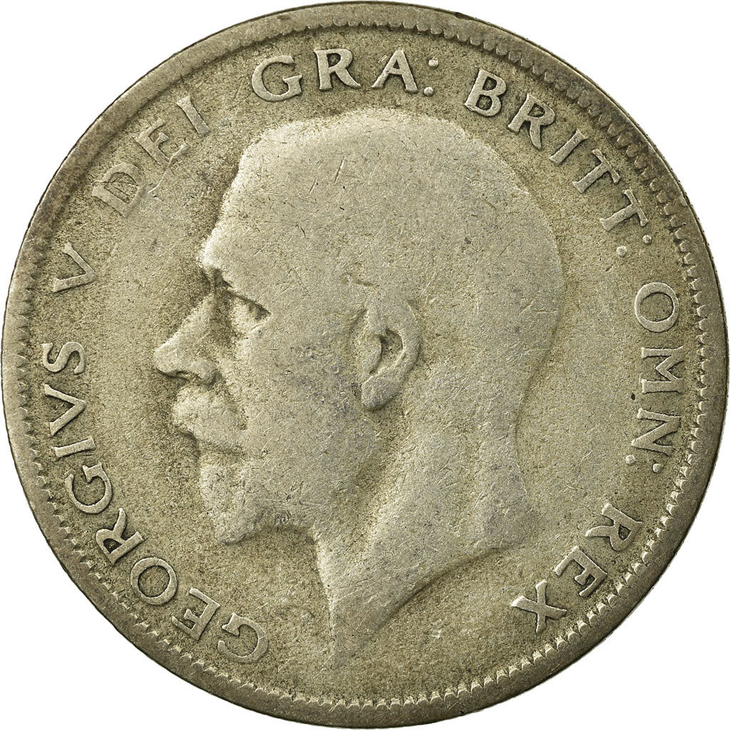 Coin, Great Britain, George V, 1/2 Crown, 1931, VF(30-35), Silver, KM:835