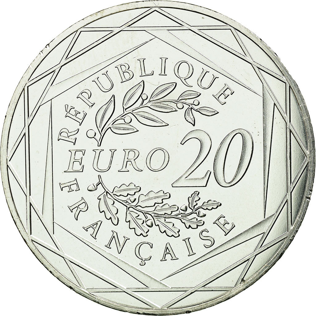 Frankreich, Monnaie de Paris, 20 Euro, Marianne, 2018, STGL, Silber