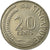 Moneta, Singapore, 20 Cents, 1981, Singapore Mint, BB, Rame-nichel, KM:4